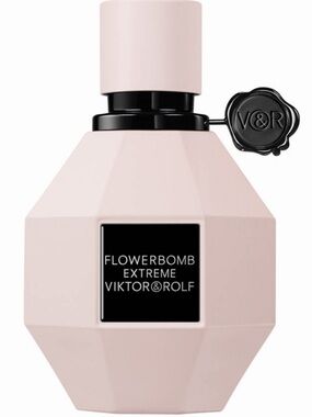 1.oz Viktor & Rolf Flowerbomb Extreme - Pale Pink Bottle